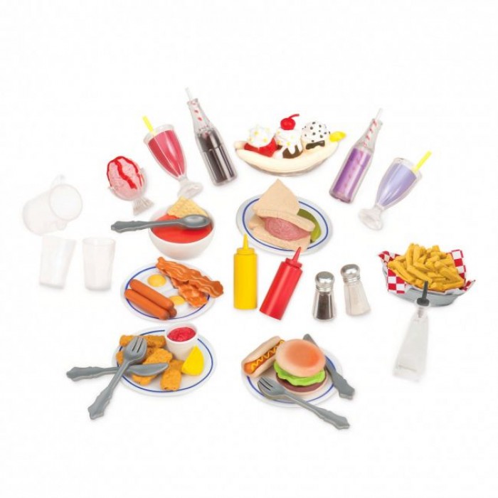 Our Generation Bite to Eat Retro Diner Set